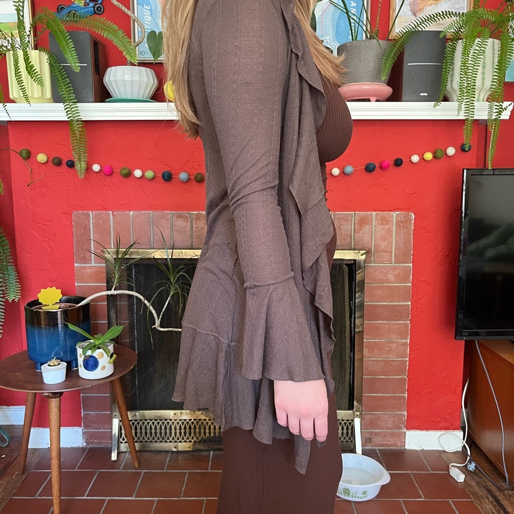 Pete Brown Ruffled Tunic Top - Picture 2 of 6